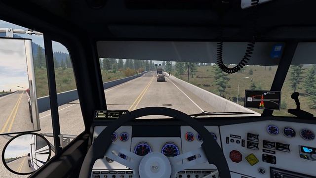 4K|ATS 1.42 Promods Canada Freightliner FLB Vernon (BC) - Surrey (BC) смотреть онлайн