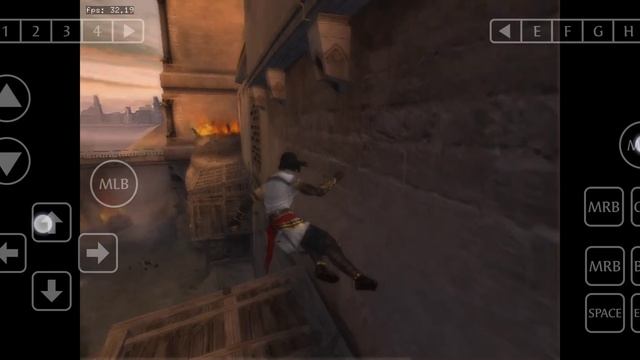 WINLATOR  / Prince of persia : The Two Thrones PC game test on android