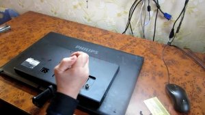 Ремонт(разобрать вскрыть) Монитора Телевизора PHILIPS 221TE2L (B01)