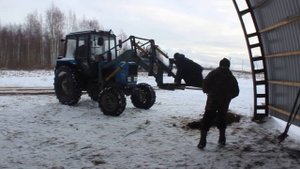 Стройотряд на Хуторе "Утешение" 1 декабря 2016