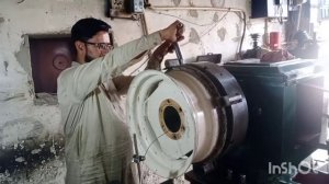 Балансировка обода переднего колеса трактора Fiat 480