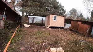 Колхозные Дела. Переставил Бытовки. Курятник почти готов