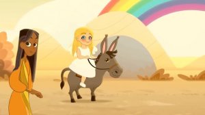 Mi Burrito Sabanero, Juana, Villancico Animado - Fe Kids