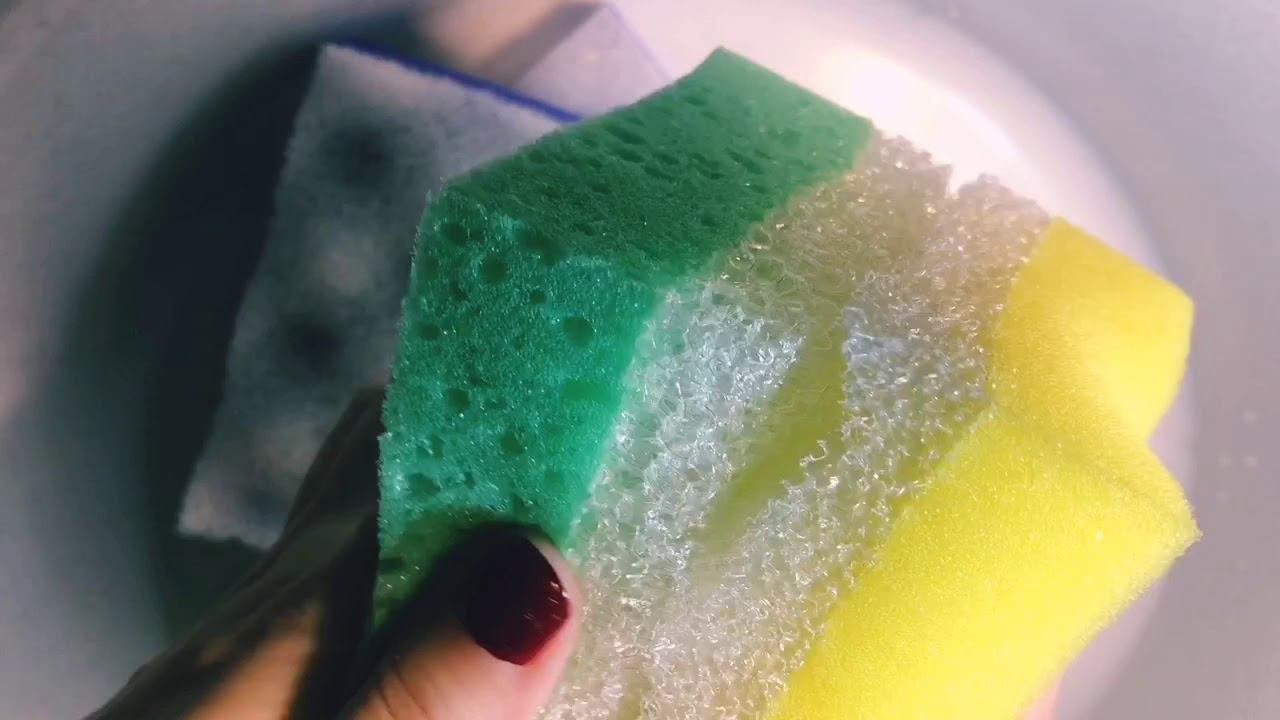 ASMR♀️Sounds:rustling,sponges,cutting Soap,water☁️ASMR♀️Звуки:шелест,губки,резка мыла,воды☁️