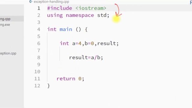 @109 Exception Handling in C++ | try, catch & throw Keyword