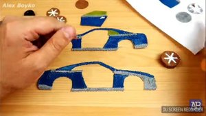 Смотрю как делают спортивную машину из 3D ручки