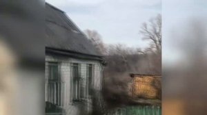 Разрушенное село Александровка (Олександрівка) район Донецкой области 25.11.2022 год