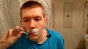 #забрив с Merkur 33C/Feather Vintage/Top Ten/Omega/Denim Tribe