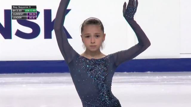 Камила Валиева Гран-при 2019 Россия КП