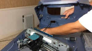 HP PSC 750 Waste Ink Reservoir