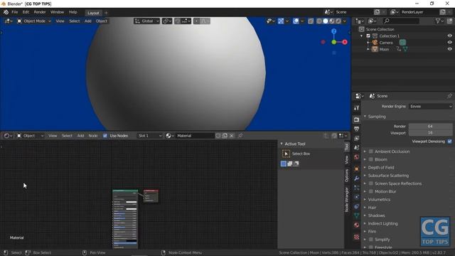 Quickly Add Material With Node Wrangler Add On
