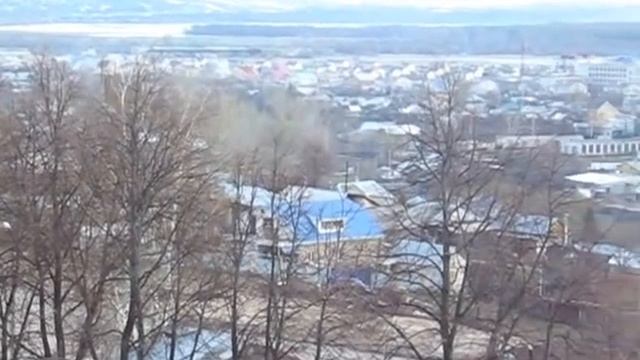 Город Сергач,панорама микрорайона Юбилейного