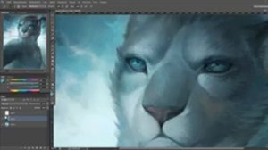 {Photoshop} Speed Painting - Snow Dust