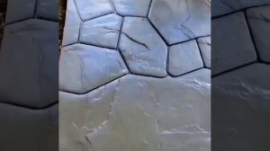 Форма для изготовления бетонных дорожек.