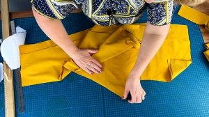 Модные летние брюки из льна на кулиске с карманами. Моделирование раскрой и пошив.mp4