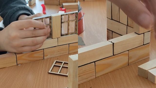ИЗГОТОВЛЕНИЕ МАКЕТА ШКОЛЫ ИЗ ДЕРЕВА / ФУНДАМЕНТ И СТЕНЫ 1 ЭТАЖА / МАКЕТИРОВАНИЕ / ЭКО ШКОЛА БУДУЩЕГ