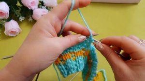 Вяжем ПРОСТЫЕ СЛЕДКИ спицами! Поймёт и начинающий (подошва 24 см.)