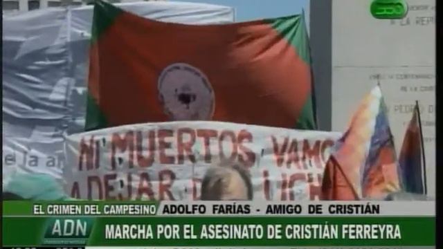360 TV - Política: marcha por el asesinato de Cristian Ferreyra смотреть онлайн