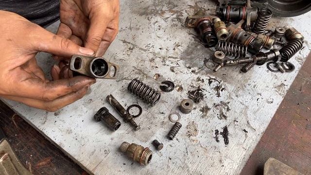 Car High Pressure Pump Restoration | Restore And Repair Old Car High Pressure Pump