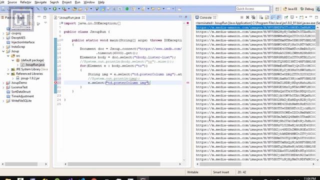 How to Web Scrape with Java using Jsoup Library | Extract Website Data + Source Code смотреть онлайн
