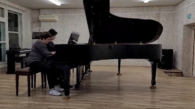 Оксана Крут.Русская фантазия.Дуэт:Немыкина С.Д., Близнюк Е.В.ДМШ 1.