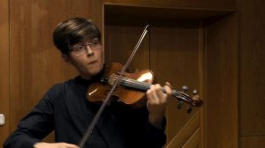 Bach – Prelude and Loure from Violin #Partita No. 3 in E major, 3rd Prize | Adam Falenta – violin