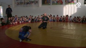 Спортивная Ингушетия. Мастер класс по вольной борьбе. Калой Картоев