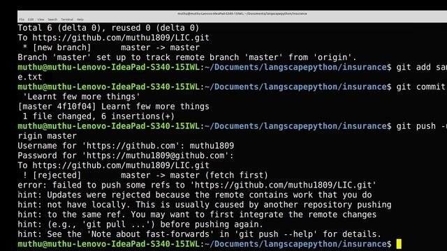 Git, Github in Tamil - Git Commands in Tamil - எளிய தமிழில் கிட் - கி. முத்துராமலிங்கம் - பயிலகம்