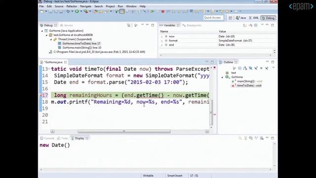 Debuggolás Eclipse-szel (Részlet a Java alapok c. tréningből) смотреть онлайн