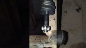 Снятие шруса на Шевроле Лачетти.
