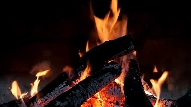 Заставка для телевизора огонь/Fire screensaver TV/relax video with fire смотреть онлайн