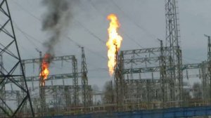 Факел или сжигание попутного газа (первый ролик)