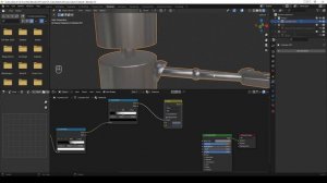 BLENDER 4 для тех, кто только начинает. Урок 8. Создаём материал старого металла для робота