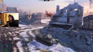 WoT Blitz - Лучший бой на кактусе STA-1 против 9- World of Tanks Blitz (WoTB)