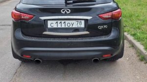 выхлоп braafa-team инфинити qx70