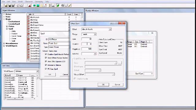 How to create your own spells in TES Construction Set смотреть онлайн