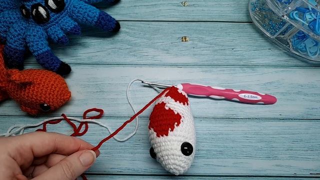 How to Crochet a Koi | Step by Step Tutorial смотреть онлайн