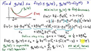 Proximal Gradient Descent Algorithms