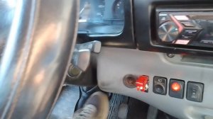 Форд Транзит. Запуск с кнопки.