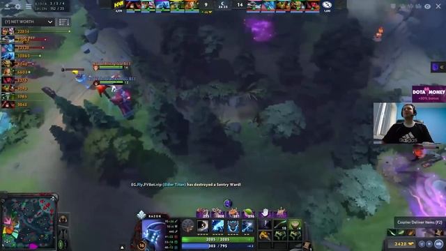 ПАПИЧ ОФИГЕЛ ОТ АЛХИМИКА НАВИ! Папич КОММЕНТИРУЕТ NAVI VS EG 1 игра The International 2019 смотреть онлайн