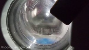 Samsung wf r1061 - Unbalanced spin