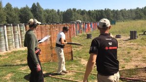 IPSC ружьё Кубок "Новичка" Новосибирск. Stage: 1, Vybor. Time 69.37s Перестрел 66.67s