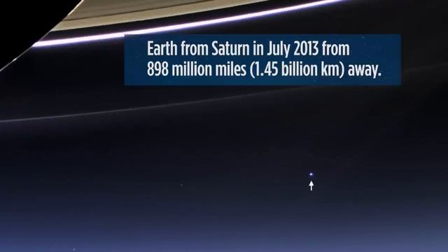Earth As Seen From Saturn - Cassini Probe ‘Looks Back’ | Video смотреть онлайн