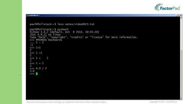 Python math operators and PEMDAS order of operations | Python for Beginners