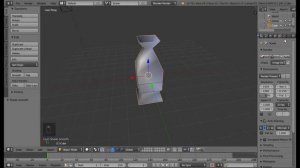 Как сделать вазу в программе Blender 3D
