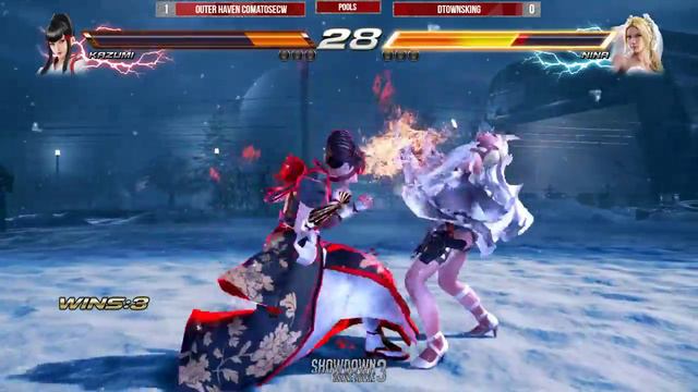 Showdown Battle Royale 3 Tekken 7 Pools Outer Haven ComatoseCW vs DTown's King смотреть онлайн