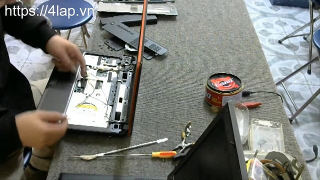 Hướng dẫn thay thế sửa chữa tháo lắp mainboard laptop Lenovo Ideapad Y460 4lap.vn смотреть онлайн