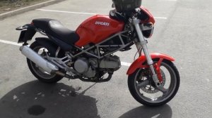 краткий обзор Дукати Монстэр 400сс. 2001год.