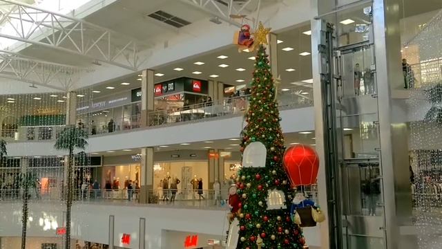 Красная Площадь Краснодар. Новогодняя елка. Ноябрь 2017г.