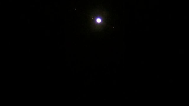 Visual Astronomy- Jupiter (with 4 moons) view with Celestron OMNI AZ 102 - GTA 2022-08-12